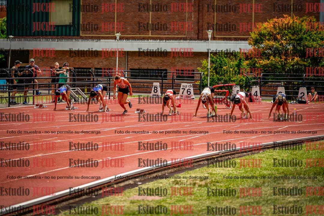 Fotos de los 100 m llanos de mujeres