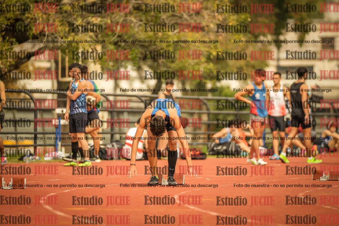 Fotos de los 200 m llanos de varones