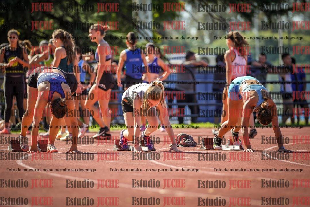 Fotos de los 100 m llanos de mujeres