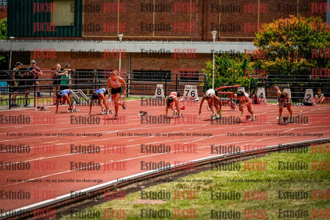 Fotos de los 100 m llanos de mujeres
