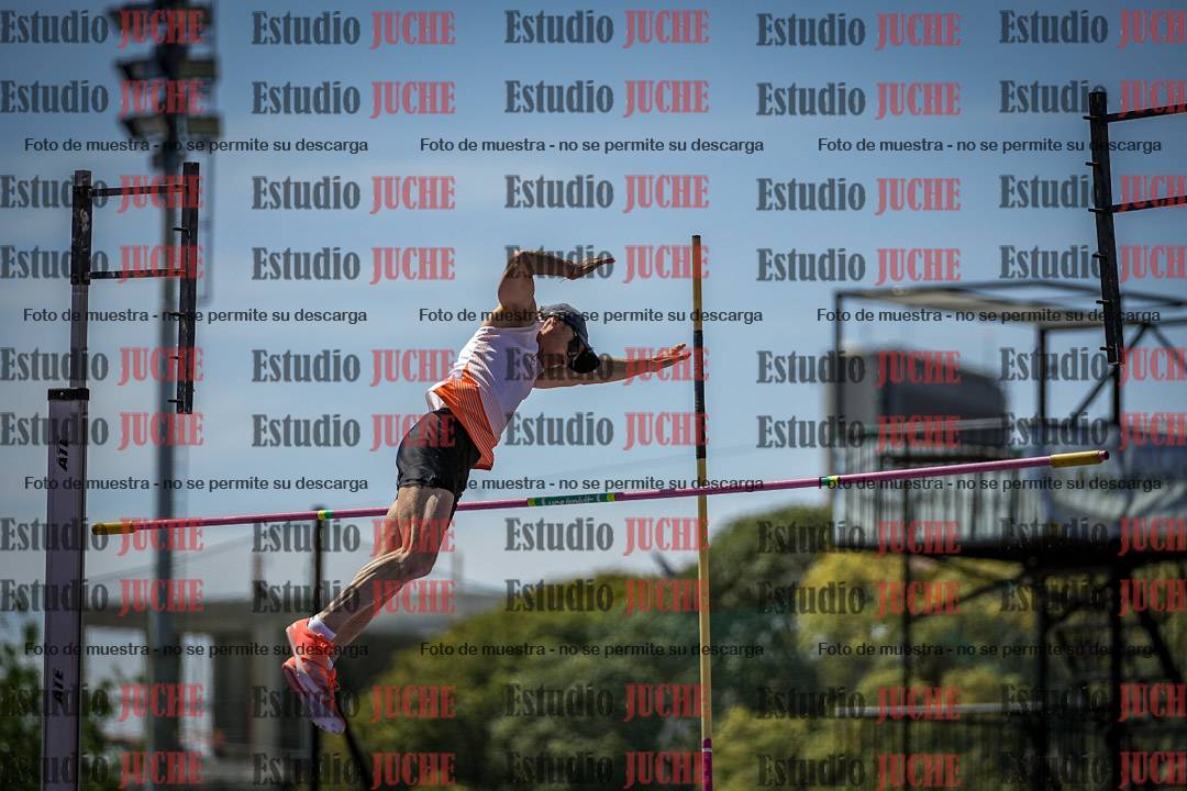 Fotos del salto con garrocha de mujeres y varones