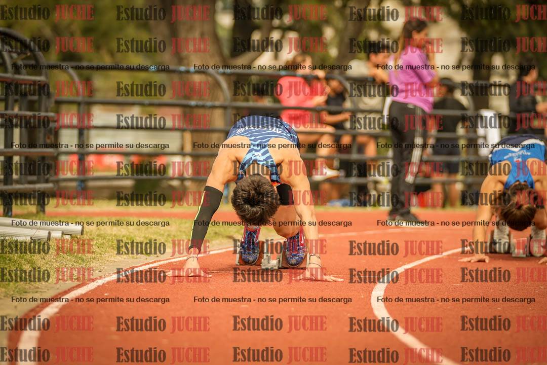 Fotos de los 200 m llanos de varones