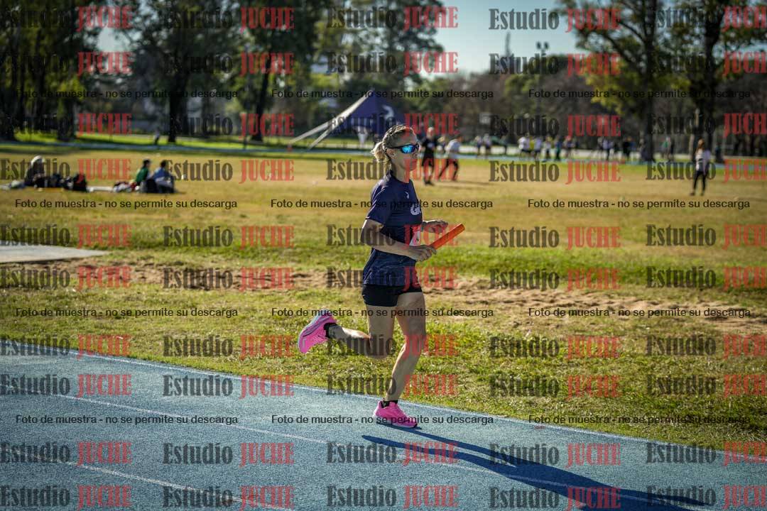 Fotos durante los relevos