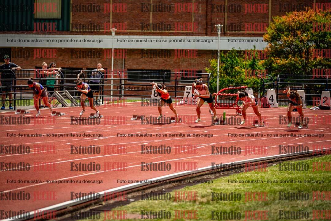 Fotos de los 100 m llanos de mujeres