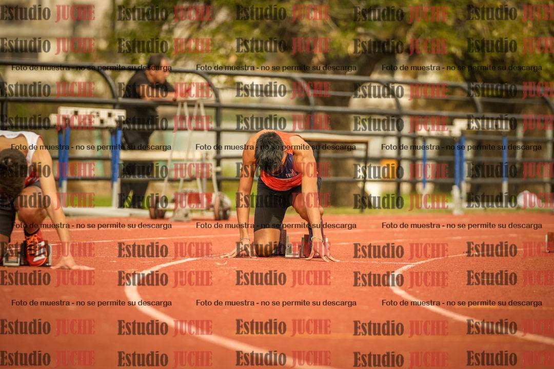 Fotos de los 200 m llanos de varones