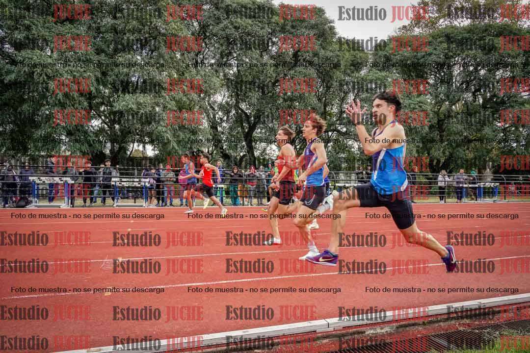 Fotos de los 100 m llanos de varones