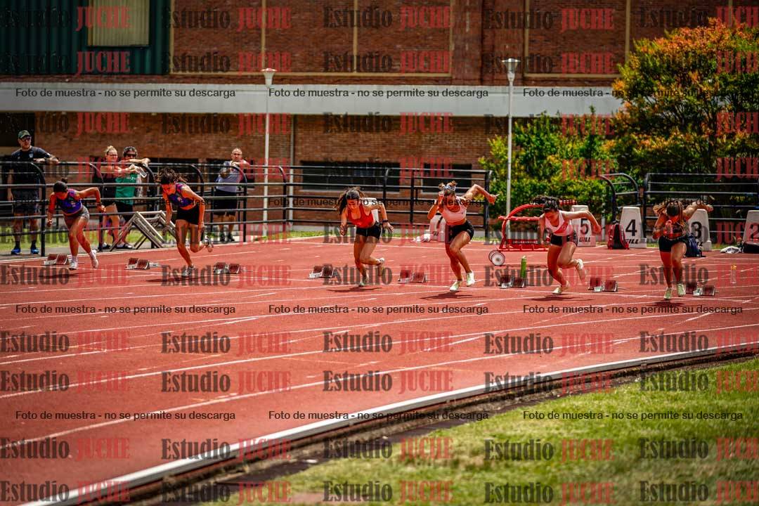 Fotos de los 100 m llanos de mujeres