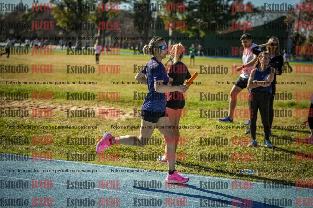Fotos durante los relevos