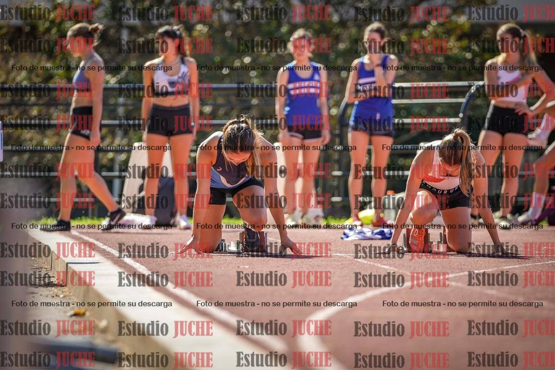 Fotos de los 100 m llanos de mujeres