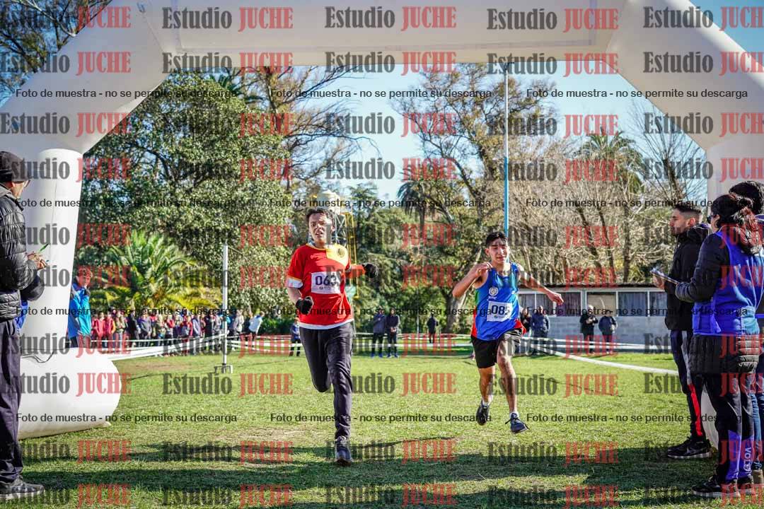 Fotos de la llegada del cross de 3000 m