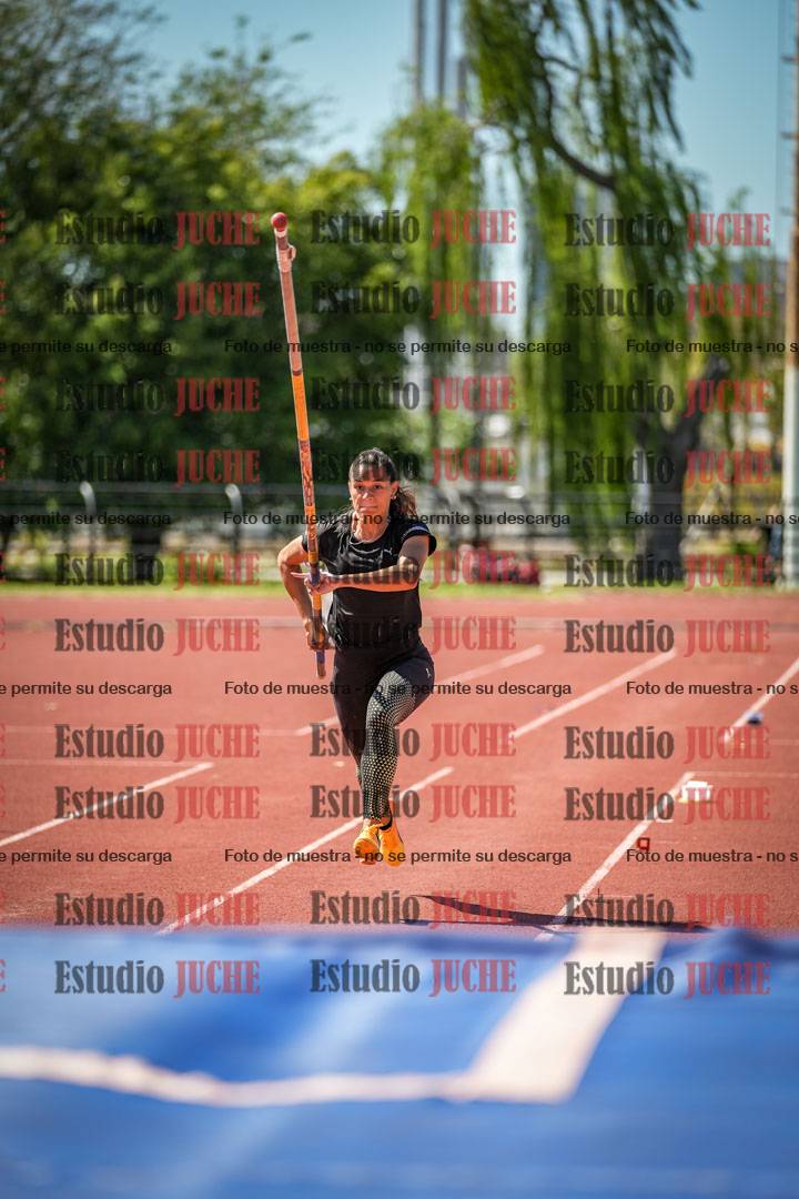 Fotos del salto con garrocha de mujeres