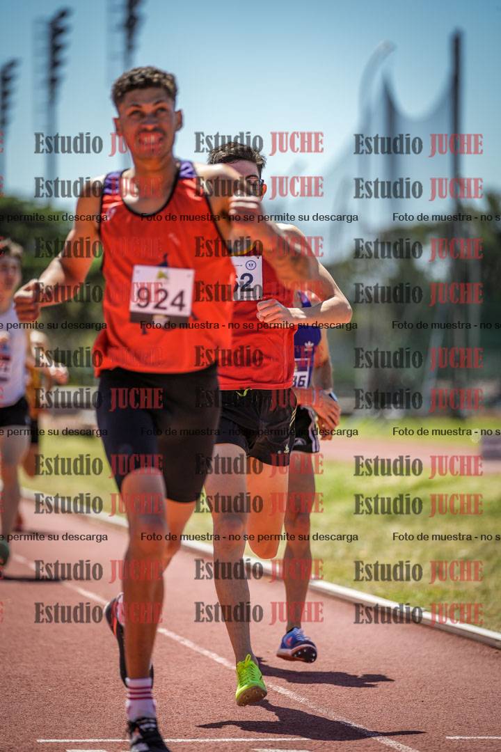 Fotos de los 800 m llanos de varones