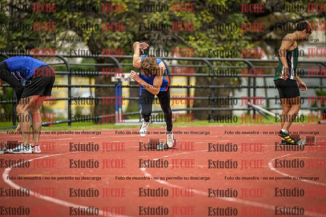Fotos de los 200 m llanos de varones