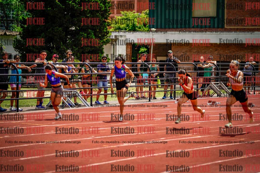 Fotos de los 100 m llanos de mujeres
