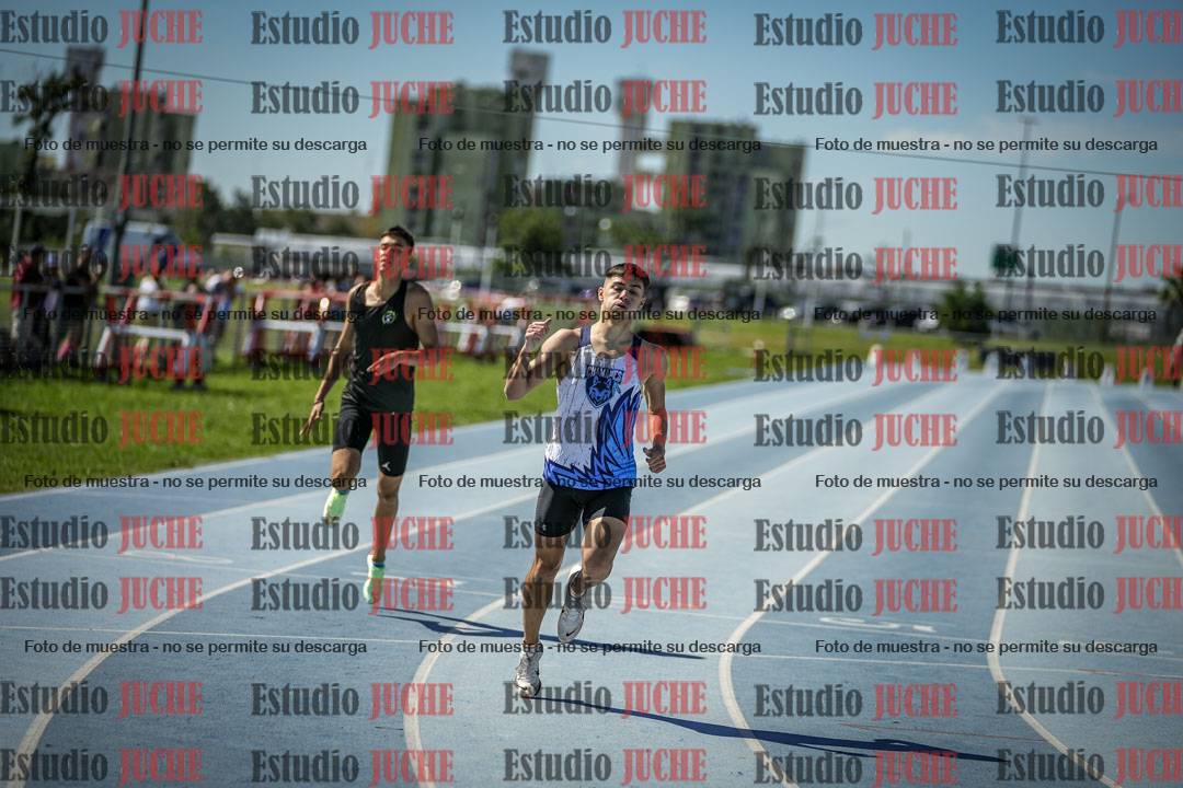 Fotos de los 400 m llanos de varones