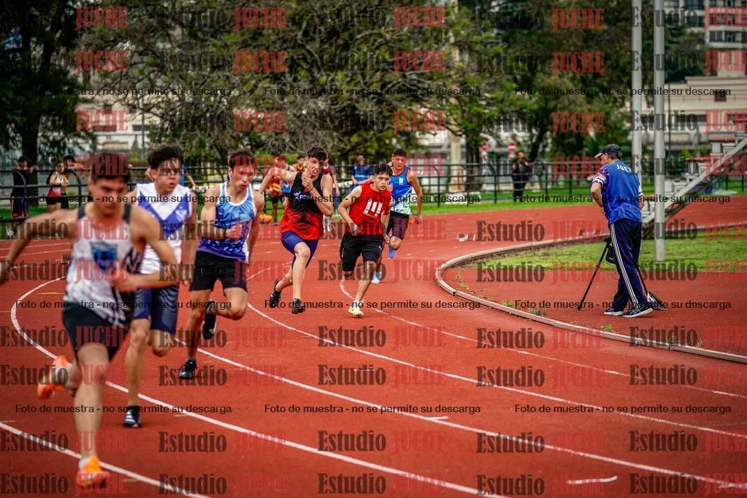 Fotos de los 200 m de varones