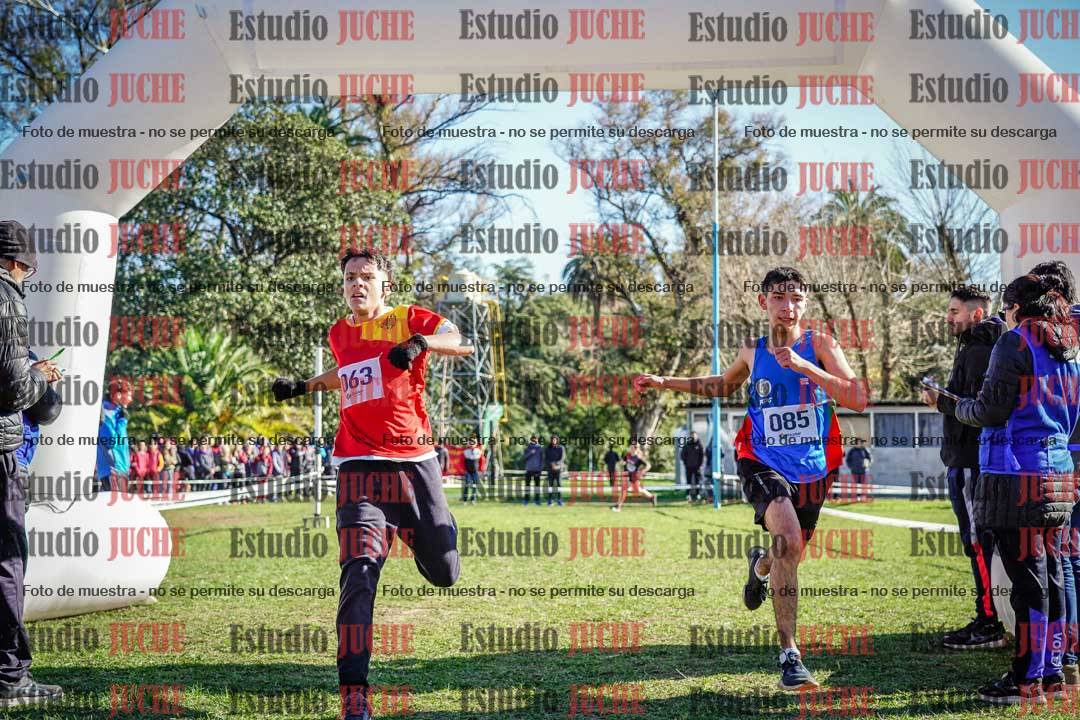 Fotos de la llegada del cross de 3000 m