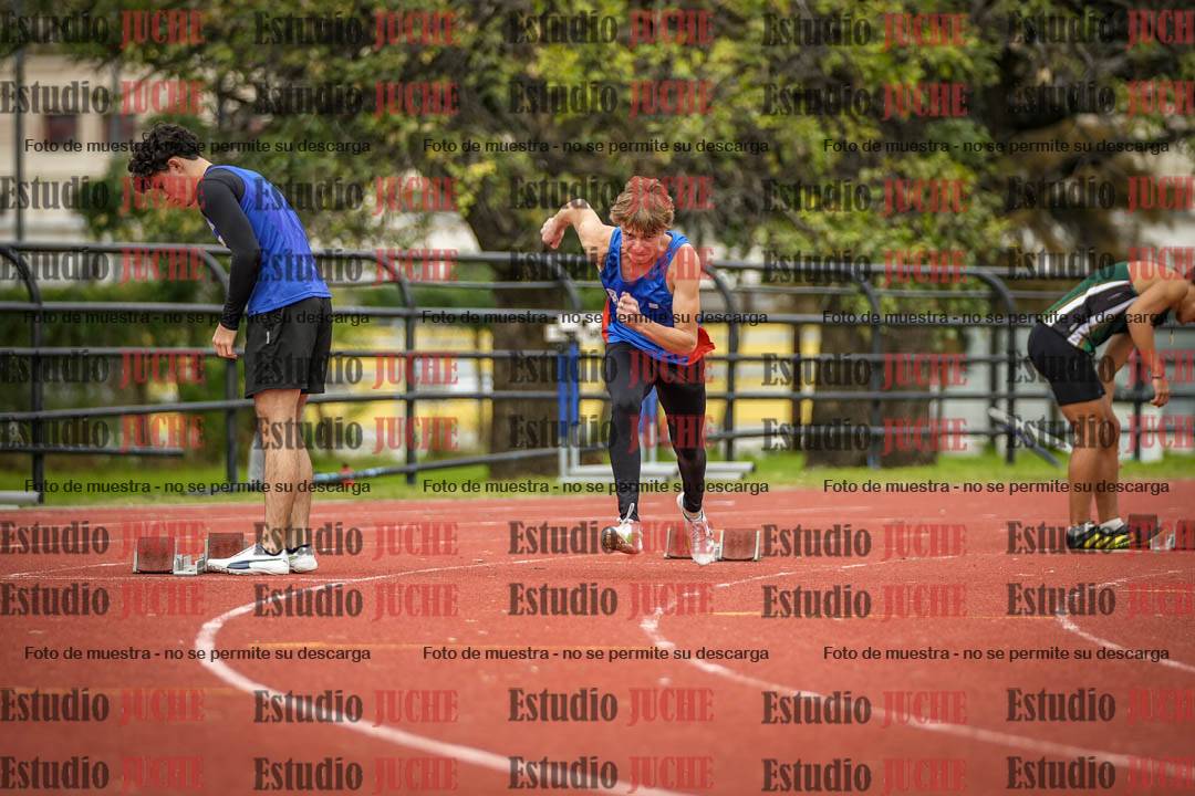 Fotos de los 200 m llanos de varones
