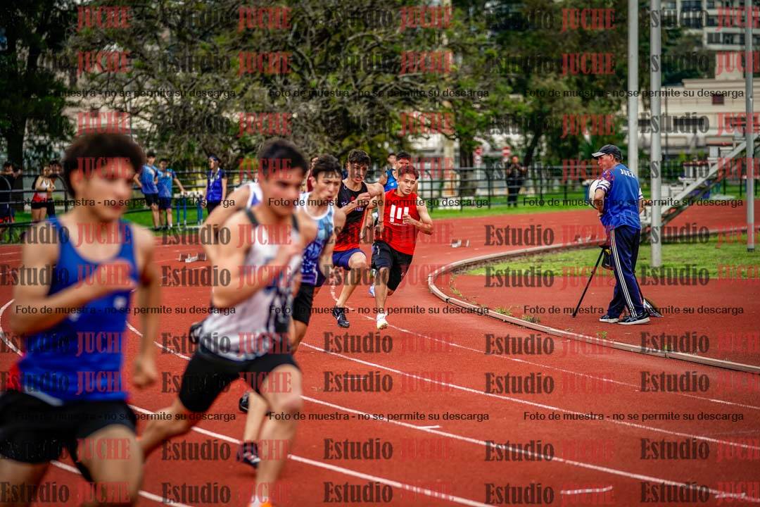 Fotos de los 200 m de varones