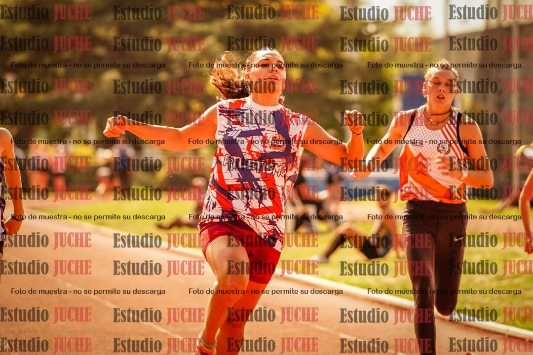 Fotos de los 100 m llanos de mujeres