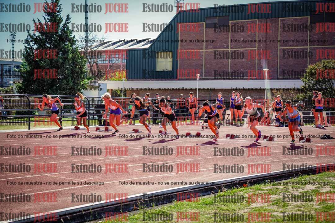 Fotos de los 100 m llanos de mujeres