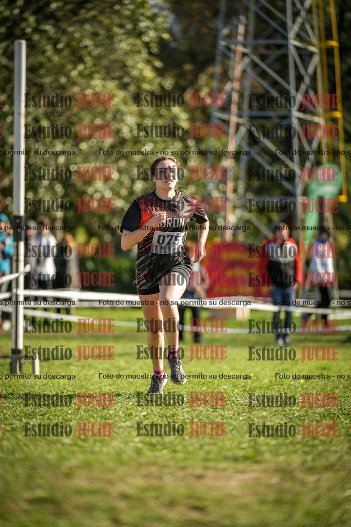 Fotos de la llegada del cross de 3000 m