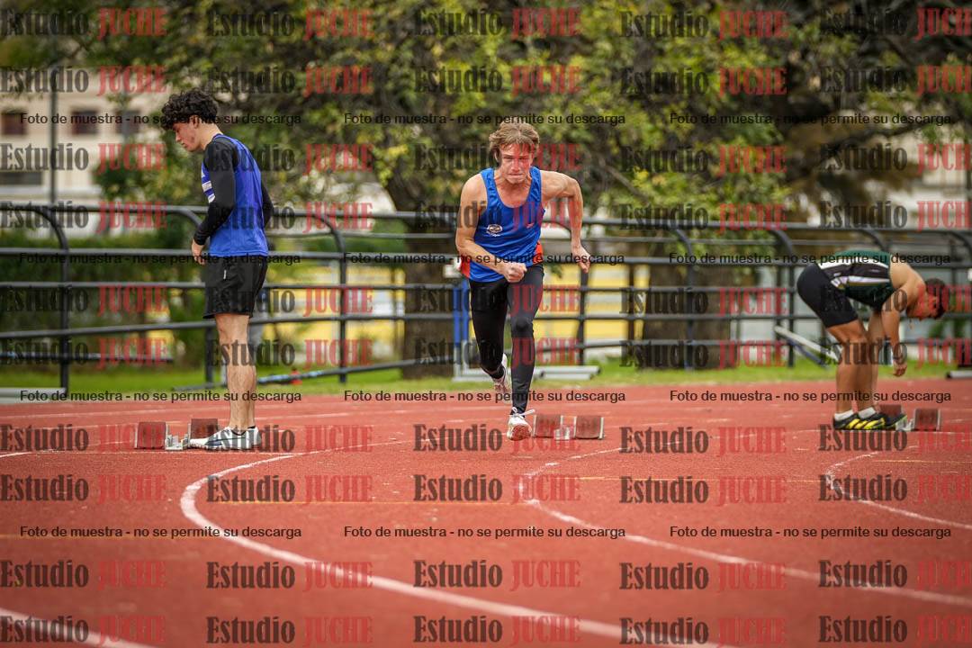 Fotos de los 200 m llanos de varones