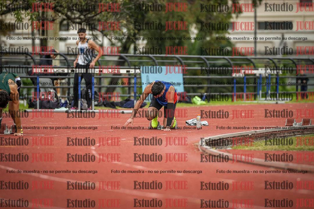 Fotos de los 200 m llanos de varones