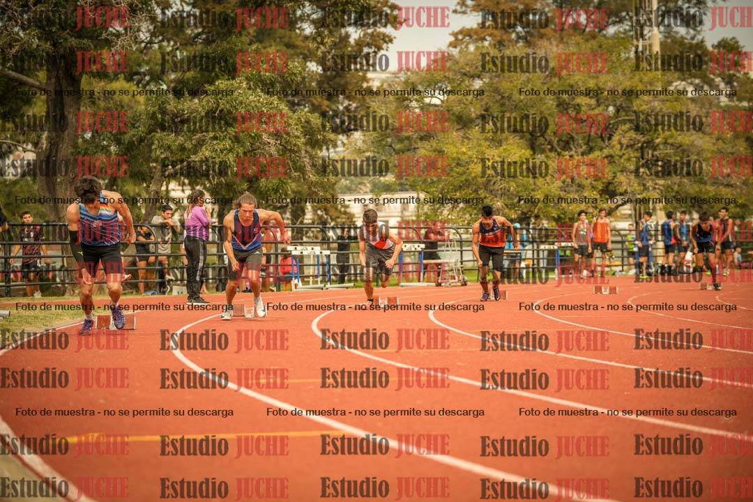 Fotos de los 200 m llanos de varones