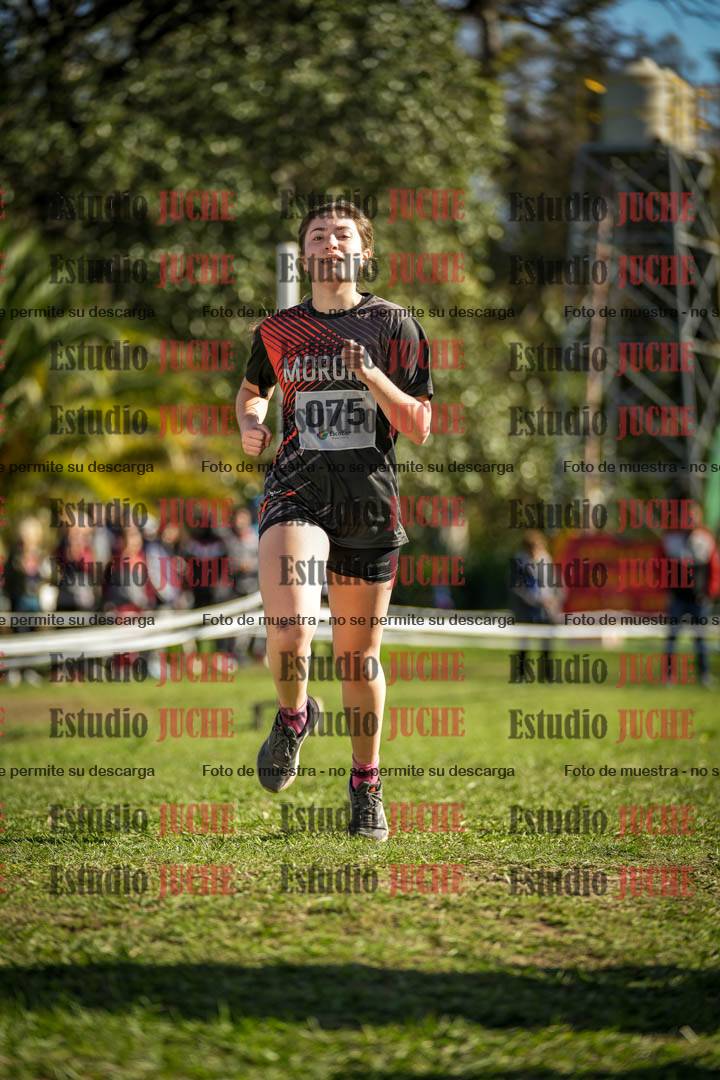Fotos de la llegada del cross de 3000 m