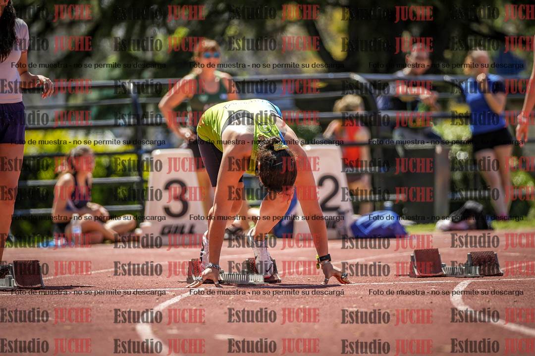 Fotos de los 100 m llanos de mujeres