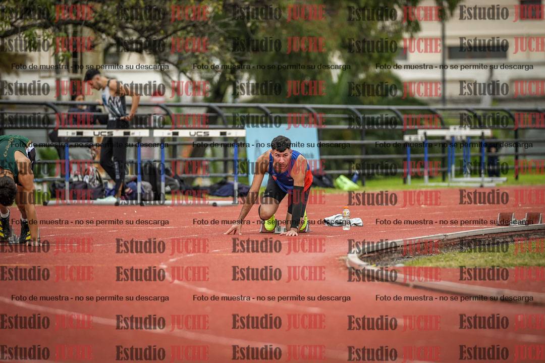 Fotos de los 200 m llanos de varones
