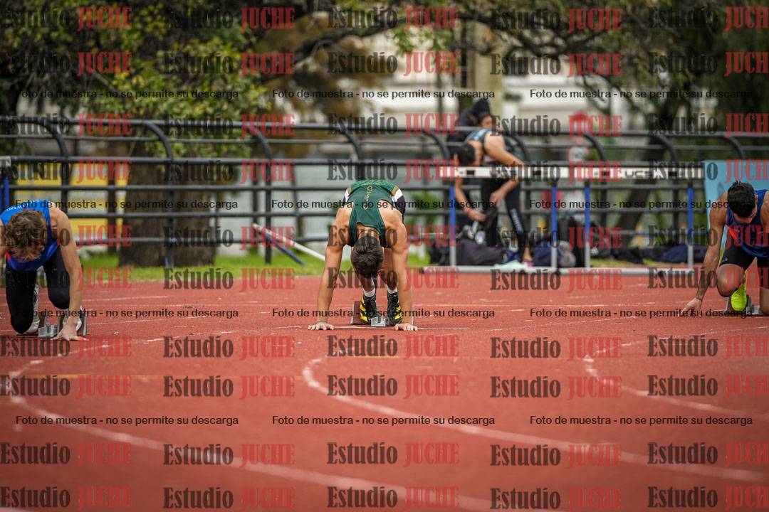 Fotos de los 200 m llanos de varones