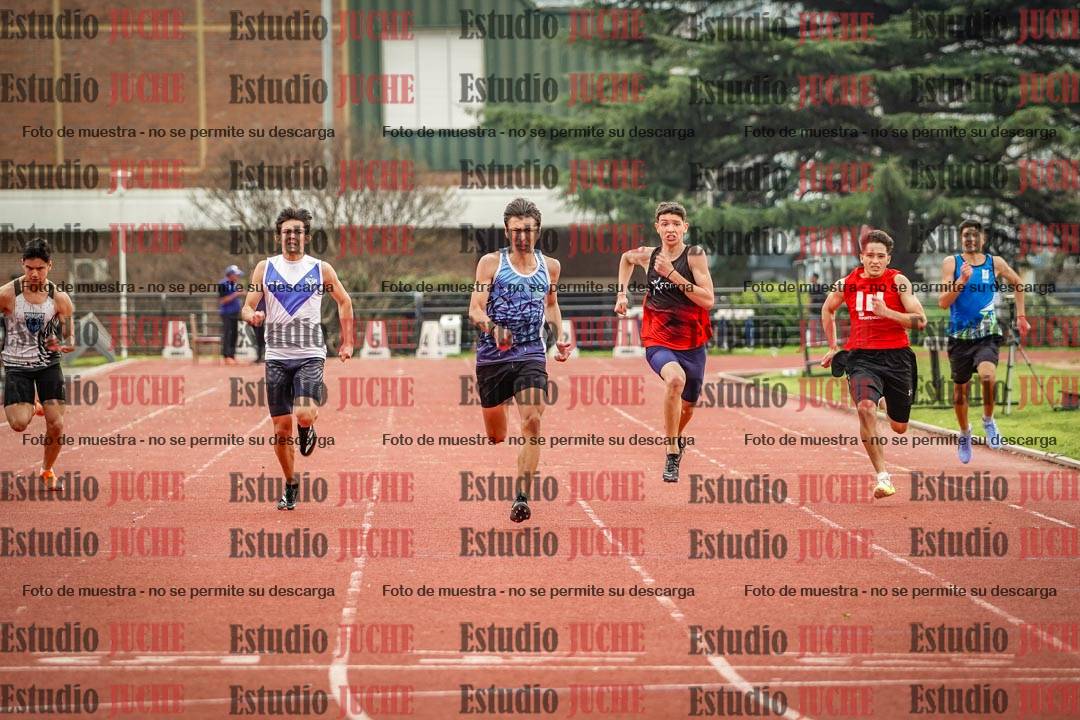 Fotos de los 200 m de varones