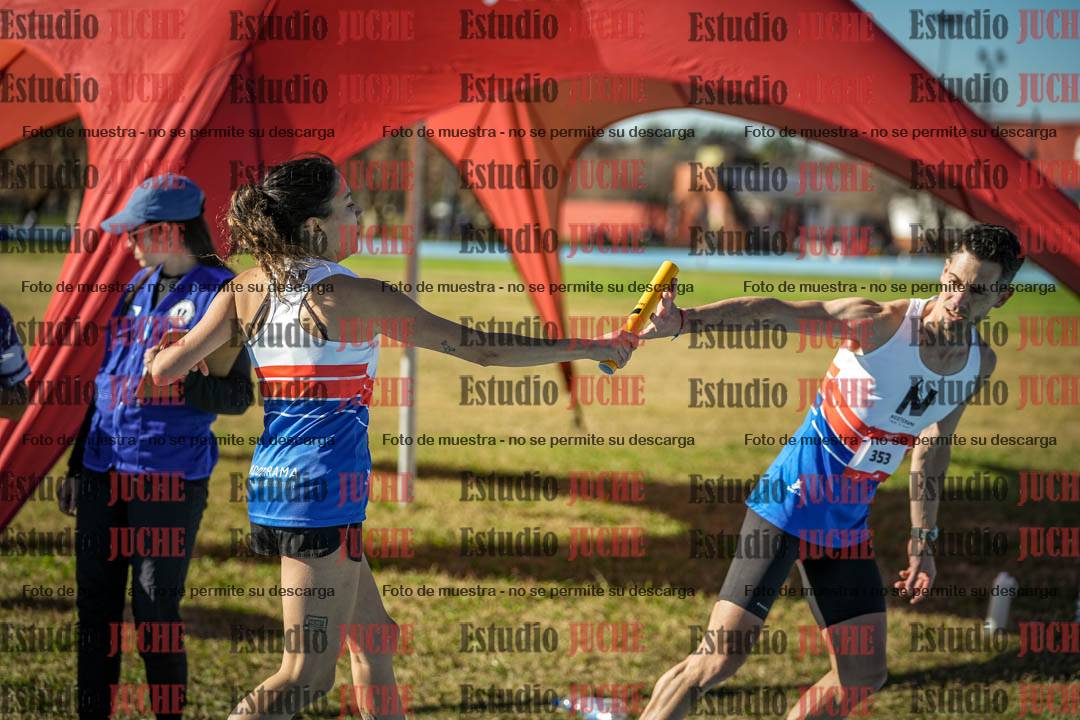 Fotos durante los relevos