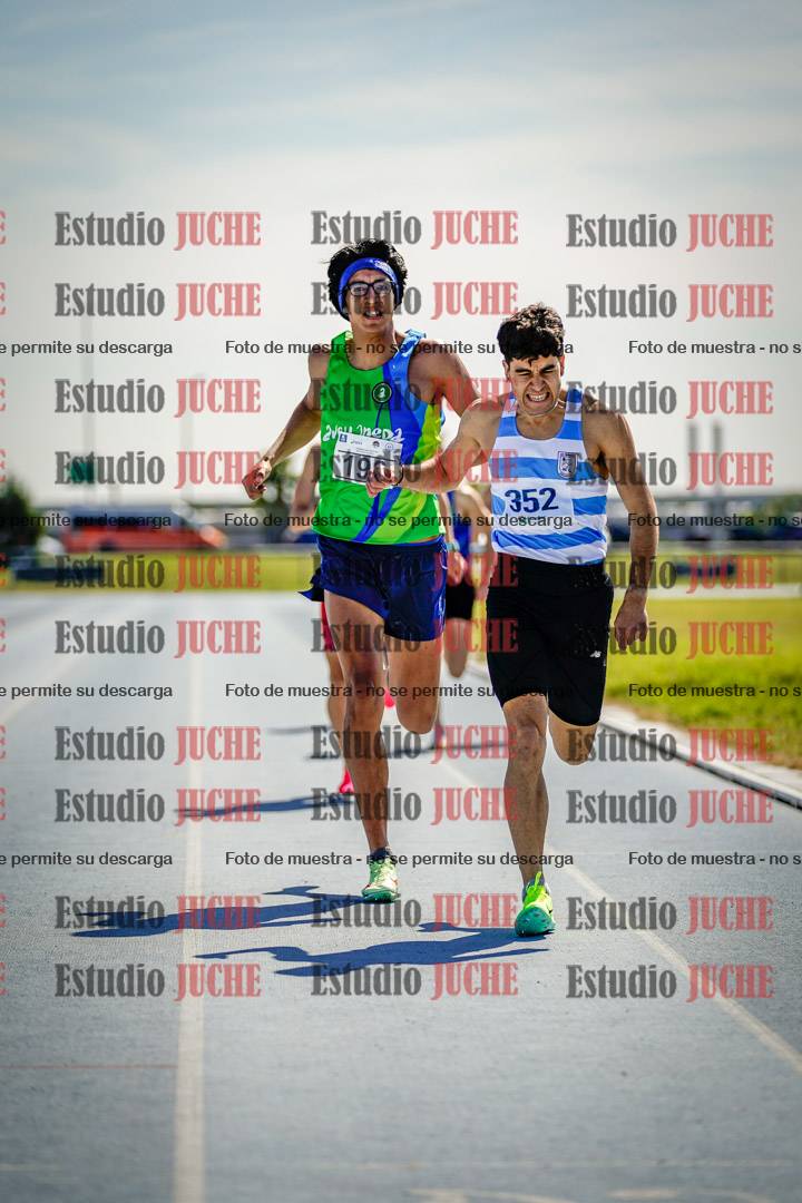 Fotos de los 800 m llanos de varones