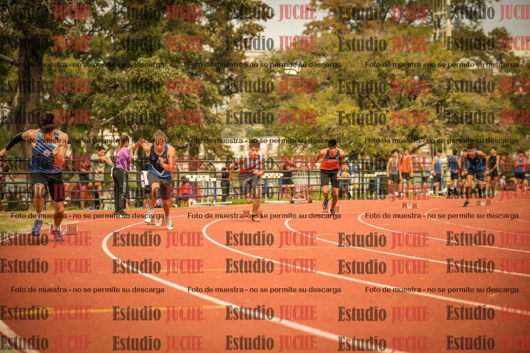Fotos de los 200 m llanos de varones