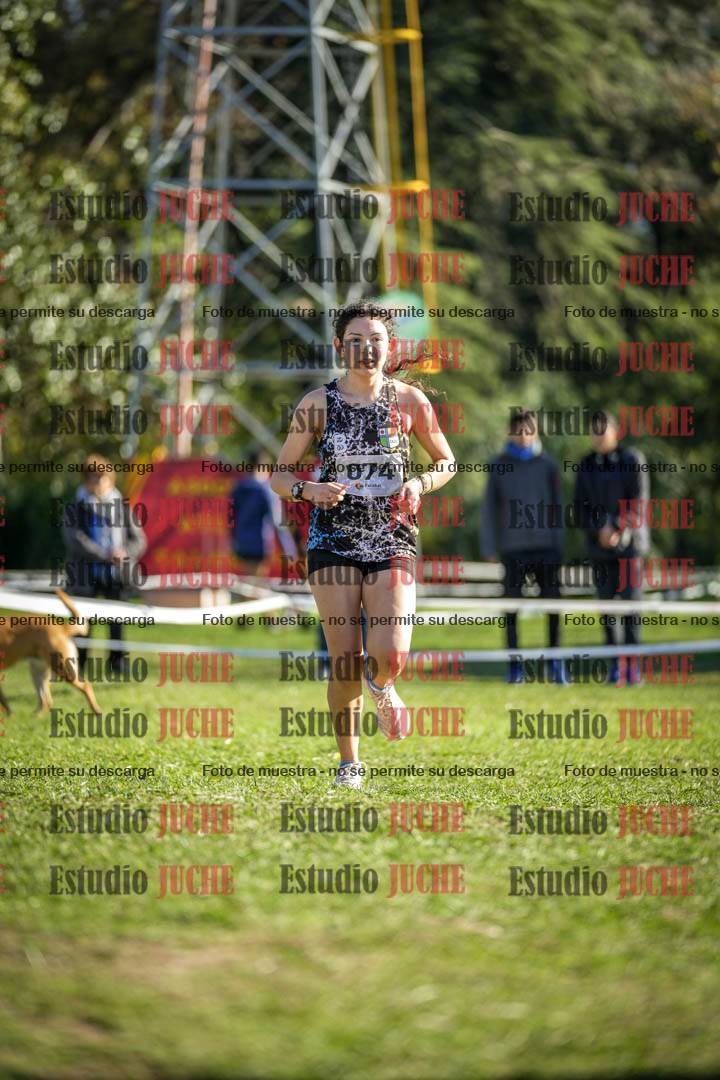 Fotos de la llegada del cross de 3000 m