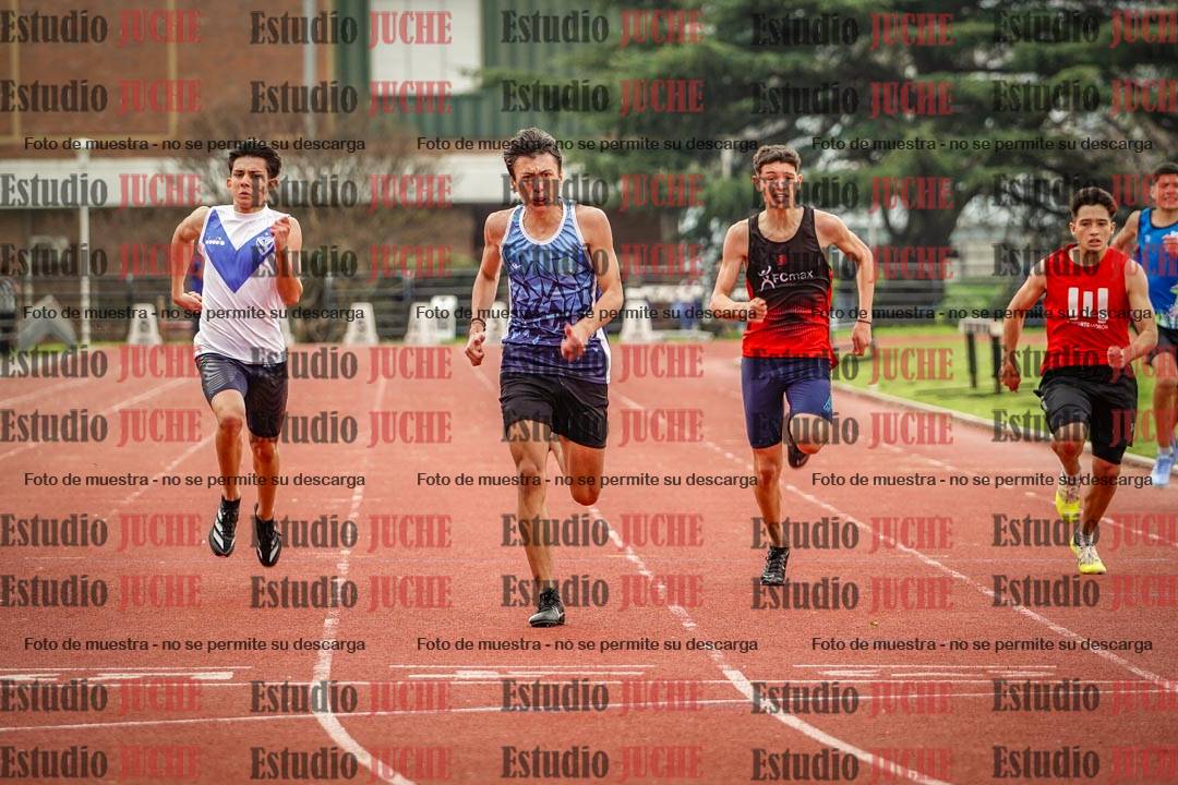 Fotos de los 200 m de varones