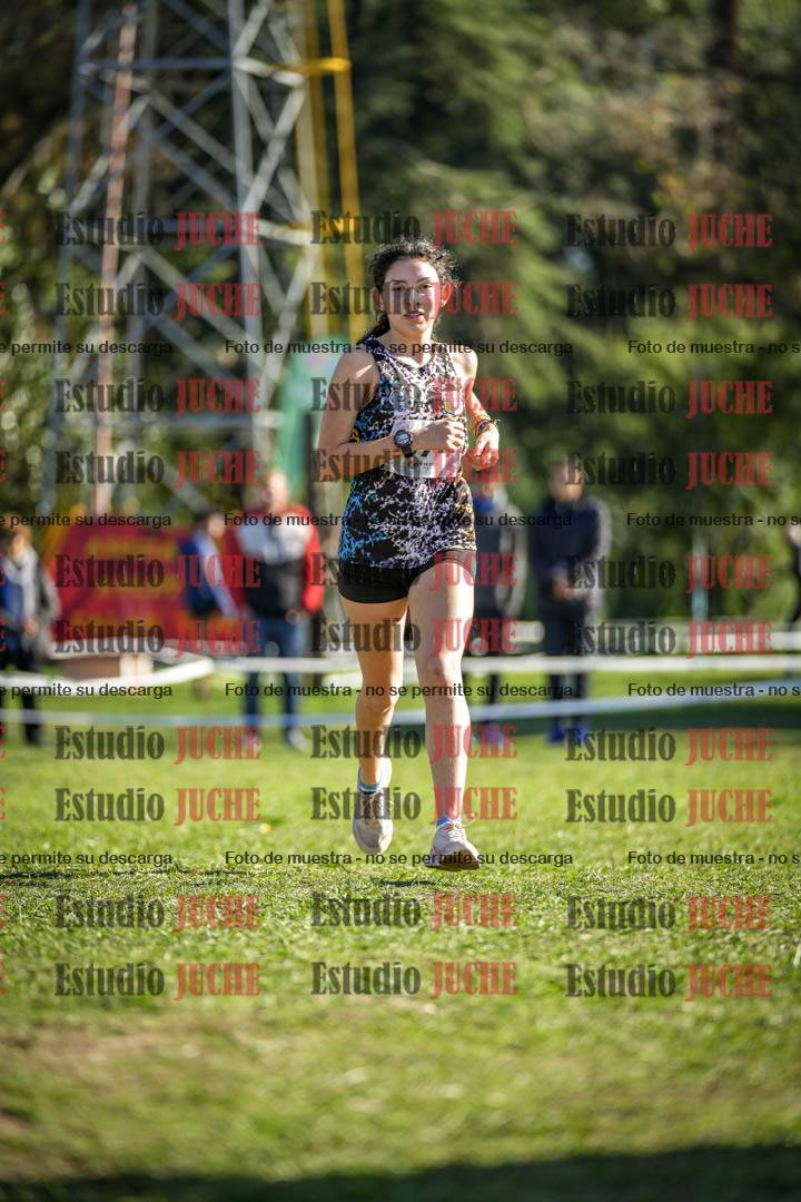 Fotos de la llegada del cross de 3000 m