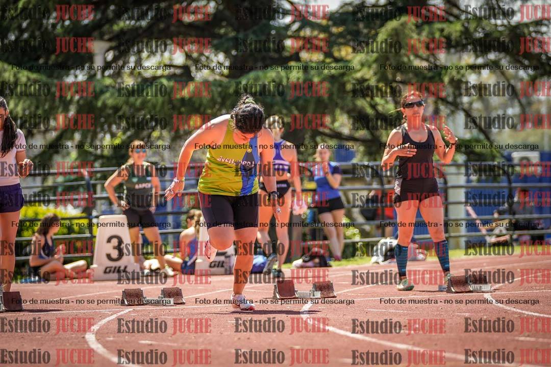 Fotos de los 100 m llanos de mujeres