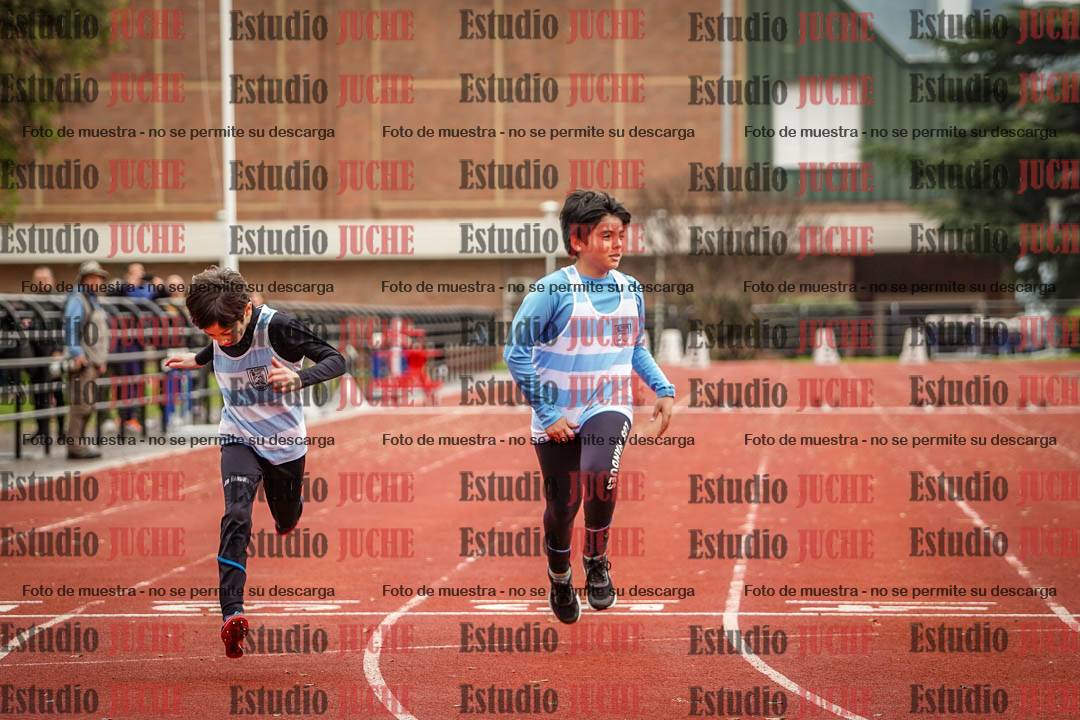 Fotos de los 50 m llanos de varones