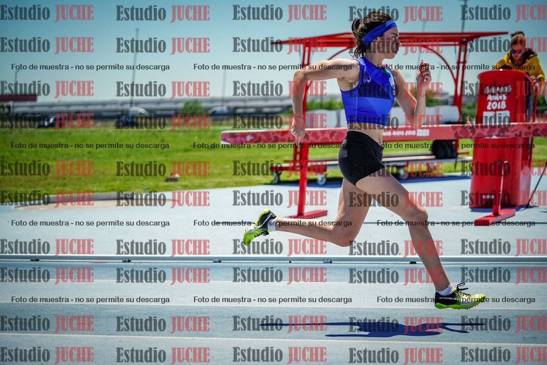 Fotos de los 400 m con vallas de mujeres