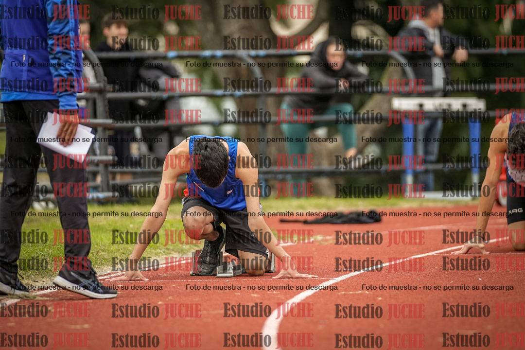 Fotos de los 200 m llanos de varones