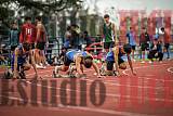 Fotos de los 100 m llanos de varones