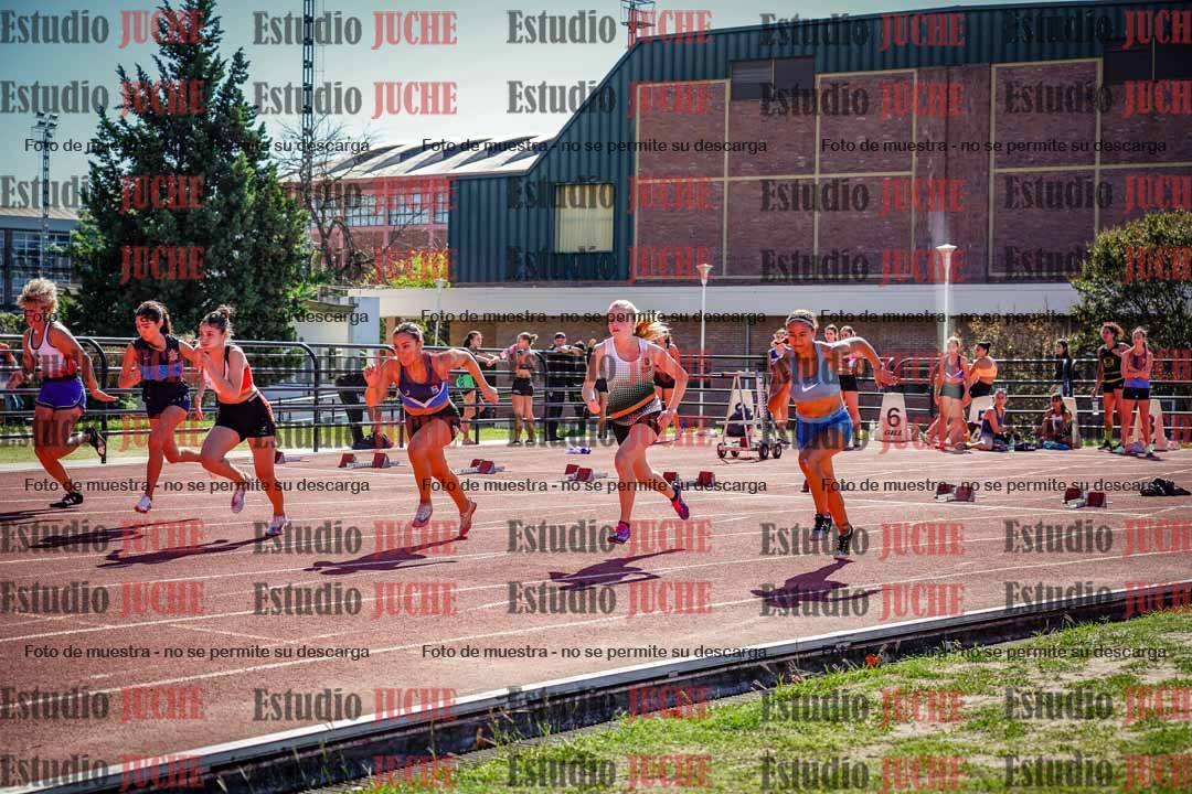Fotos de los 100 m llanos de mujeres