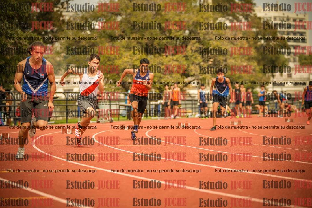 Fotos de los 200 m llanos de varones