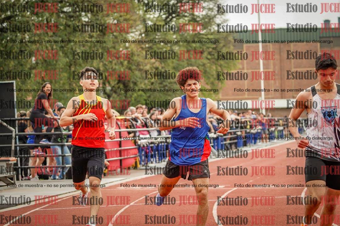 Fotos de los 200 m de varones