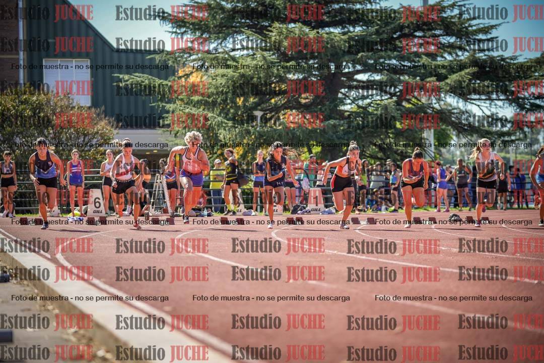 Fotos de los 100 m llanos de mujeres