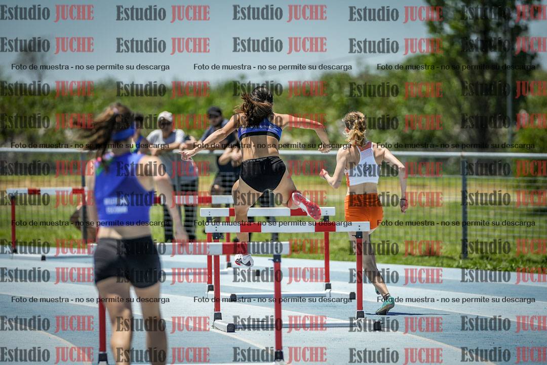 Fotos de los 400 m con vallas de mujeres